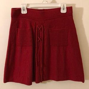 Junior’s Candie’s Red Mini-Skirt